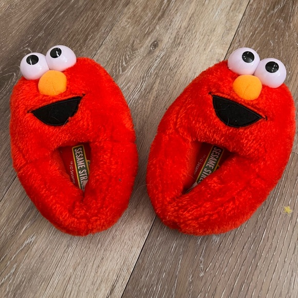 Sesame Street Shoes Toddler Elmo Slippers Poshmark